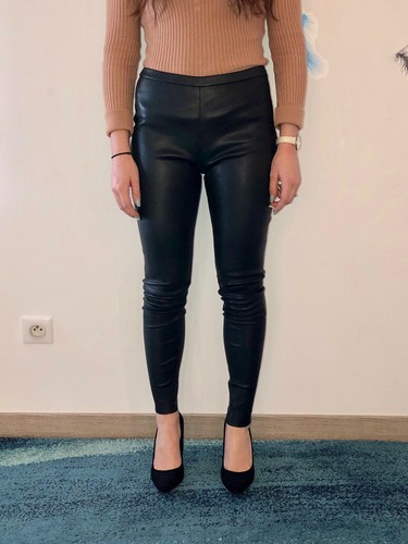 Luxe legging cuir agneau - legging,