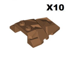 Lego ® Lot 10 Rocher Rock 4 x