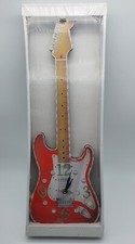 Horloge Guitare Rouge 50 Cm