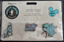 DISNEY STORE SET DE 3 PIN'S