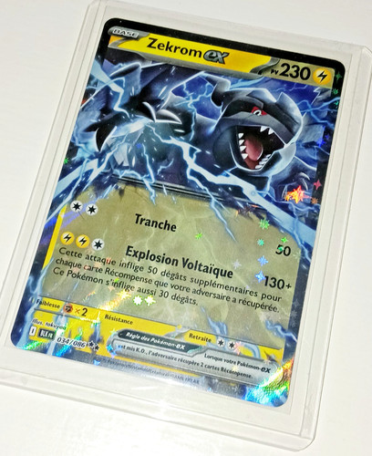 Carte pokémon zekrom neuve - zekrom, ex
