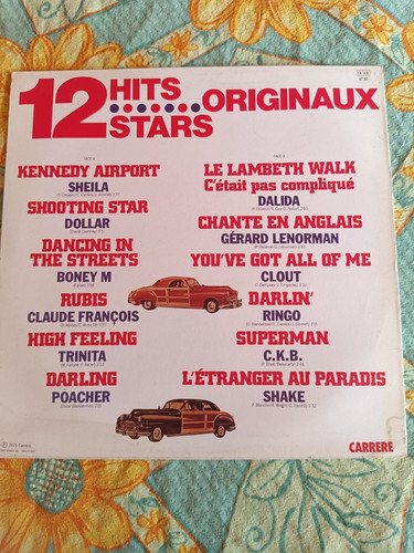 Vinyle tours hits - vinyle, 12