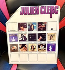 JULIEN CLERC Rare Intercalaire