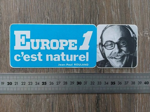 Ancien autocollant radio - -,