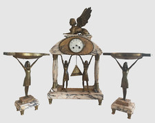 Garniture de cheminée en