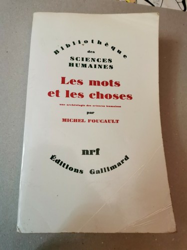 Les mots choses michel - les,