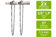 2 Chaînes à gouge carrée