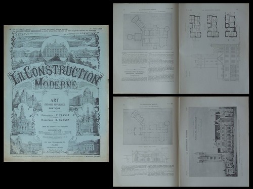 Construction moderne 1913 - construction,