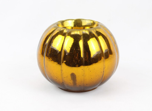 Ancien bougeoir citrouille - , en