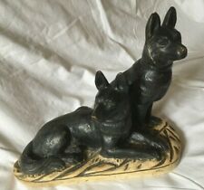 sculpture chiens berger