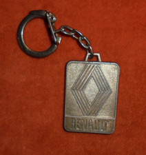 Porte-clés métallique RENAULT logo VASARELY Garage MAUER BAR LE DUC