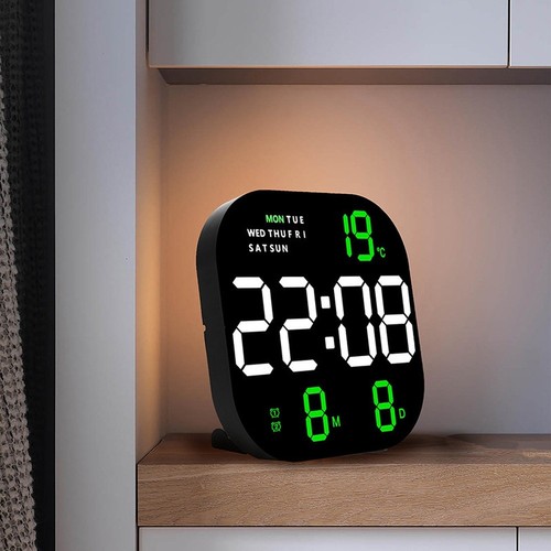Horloge murale led - horloge,