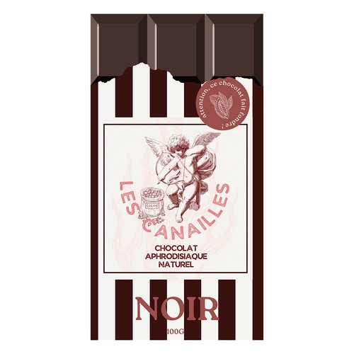 Chocolat aphrodisiaque noir - chocolat,