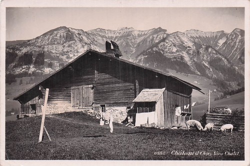 Suisse chateau oex - chateau,
