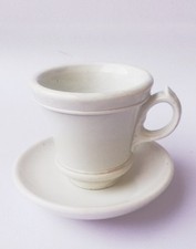 Tasse brûlot + soucoupe Creil