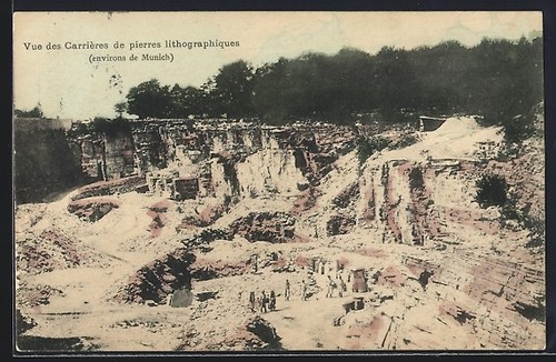 Carte postale solnhofen - postale,