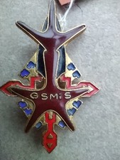 médaille militaire insigne GSMiS groupe saharien mixte souf, colonial méhariste