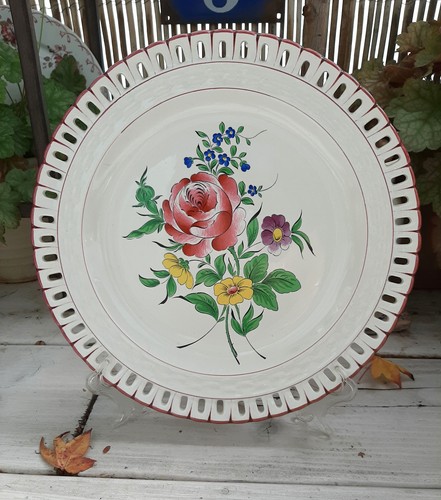 Assiette plate lunéville - assiette,