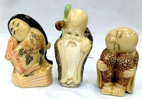 Epoxy resin netsuke - resin,