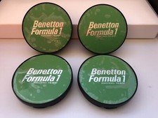 Bbs Benetton vert ø56 mm cache moyeu emblème disque symbolique 3 onglets 20092