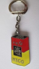 Porte clé émaillé années - clé,