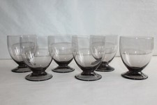 6 verres à vin rouge Art