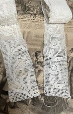 2 Galons Anciens en Dentelle