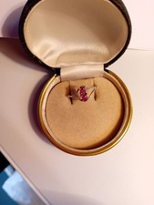 Bague En Argent Avec Rubis