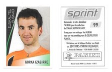 Vignette N°099 - Sprint 2013