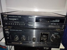 ENSEMBLE AKAI AMPLI AMPLIFICATEUR AM-459  + TUNER  AT-M459L  FONCTIONNE