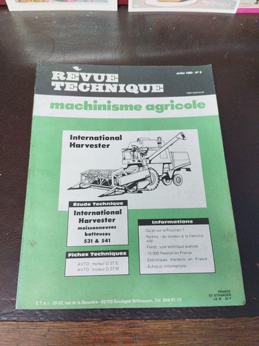 Revue technique machinisme - technique,