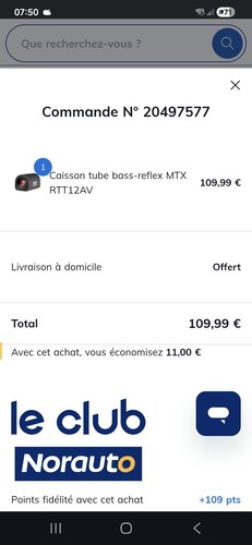 Caisson basse mtx - de,