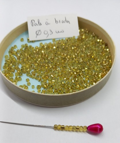 Perles broder en verre - perles, a