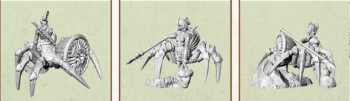 Hungry hunter dark elf - 1x,