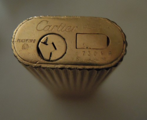 Briquet cartier plaqué - briquet,