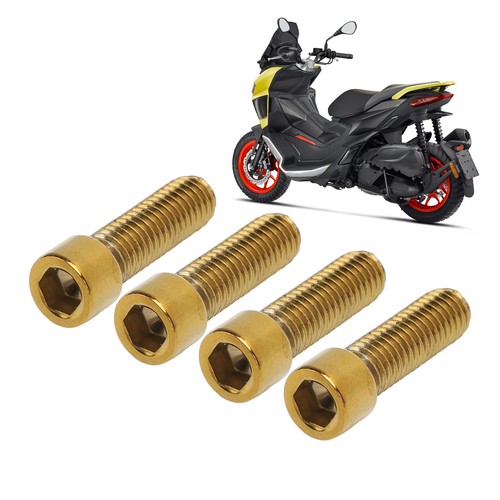 Lot vis guidon de moto - guidon,