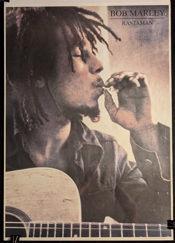 Bob marley rastaman poster - bob, "rastaman"
