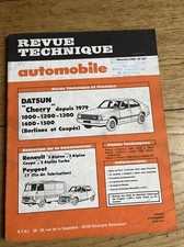 revue technique DATSUN CHERRY 1000 1200 1300 1400 1500 BERLINE COUPE depuis 1979