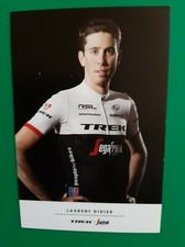 CYCLISME carte cycliste LAURENT DIDIER  équipe TREK Segafredo 2016