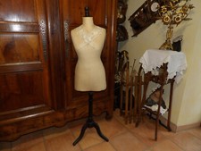Ancien mannequin  de couture Stockman,Siegel,atelier,objet de métier XIXe siècle