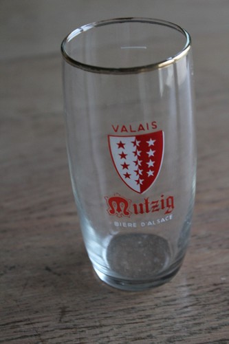 Verre bière mutzig canton - verre,