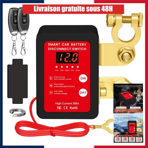 Coupe batterie 240 - 12, a