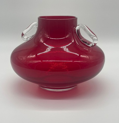 Vase boule rouge - boule,
