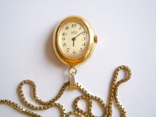 Pallas Eppo Montre Pendentif à Gousset Chaîne 82,5 CM Remontage Manuel Compté