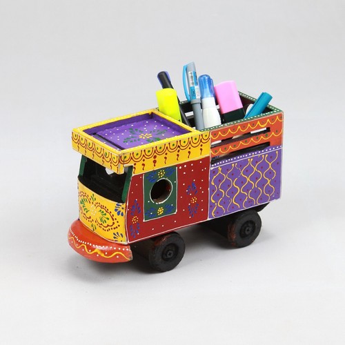 Jouet bois coloré camion - jouet,