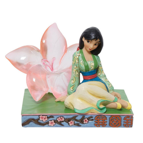 Figurine mulan fleur - figurine,