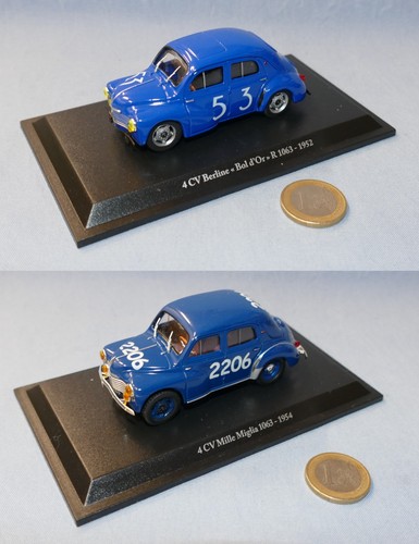 Eligor 2 x renault 4cv - eligor,
