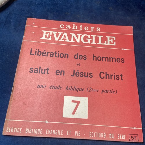 Cahiers évangile 7 - cahiers,