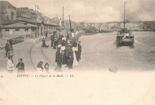 Dieppe depart de la - le,