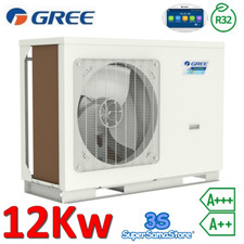 3S POMPE � CHALEUR MONOBLOC AIR EAU GREE VERSATI 3 R32 12,0 KW 1 PH